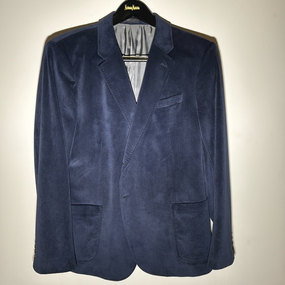 Giorgio Armani Men’s Collezioni Dark Blue 44R Blazer
